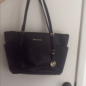 Michael Kors Black Saffiano Leather Tote